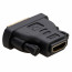 Akyga AK-AD-03 DVI-I -> HDMI M/F adapter fekete thumbnail