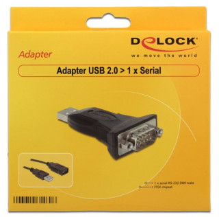 USB 2.0 -> Soros RS232 [DB9] (DeLock) PC