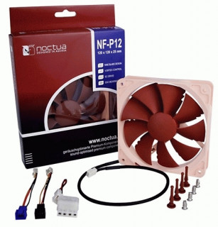 Noctua NF-P12-1300 120mm - Sötétbarna PC