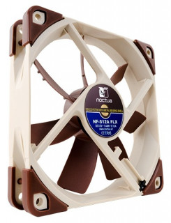 Noctua NF-S12A-FLX 120mm - Sötétbarna PC