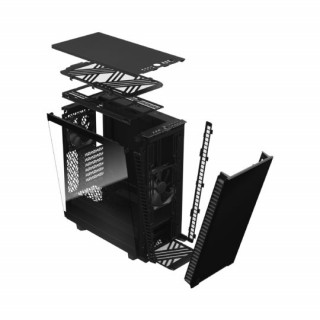 Fractal Design Define 7 Compact Midi Tower Fekete PC