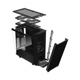 Fractal Design Define 7 Compact Midi Tower Fekete PC