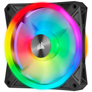 Corsair iCUE QL140 RGB PWM 14cm - Fekete PC