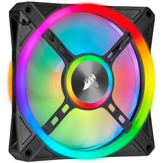 Corsair iCUE QL120 RGB PWM 12cm - Fekete PC