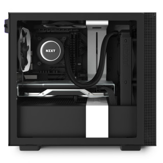 NZXT H210 Tempered Glass Matte White PC