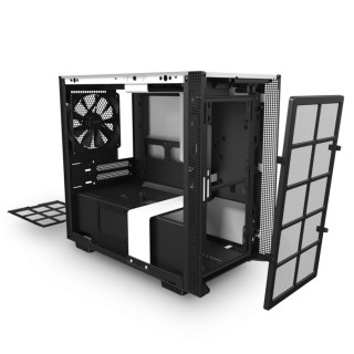 NZXT H210 Tempered Glass Matte White PC