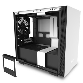 NZXT H210 Tempered Glass Matte White PC