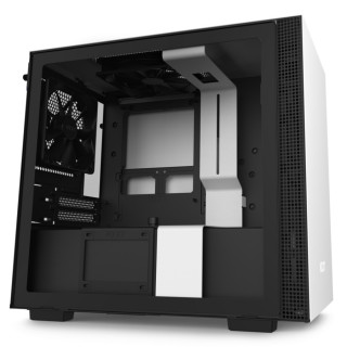 NZXT H210 Tempered Glass Matte White PC