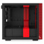 NZXT H210 Tempered Glass Matte Black/Red thumbnail