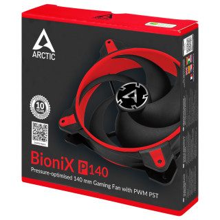 Arctic BioniX 140mm PWM PST - Piros PC