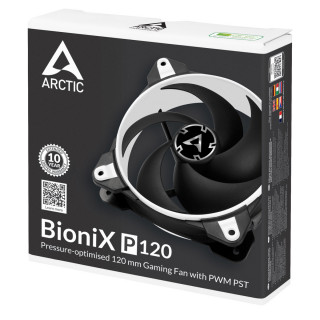 Arctic BioniX 120mm PWM PST - Fehér PC