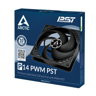 Arctic P14 PWM PST 140mm - Fekete PC