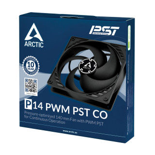 Arctic P14 PWM PST CO 140mm - Fekete PC