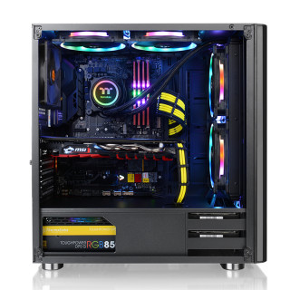 Thermaltake V200 TG RGB (Ablakos) - Fekete PC