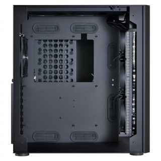 Lian Li PC-O8 WX Midi Tower Fekete PC