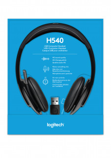 Logitech H540 Headset USB PC