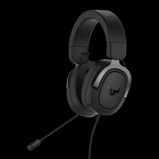 ASUS TUF Gaming H3 Headset Fejpánt Fekete, Szürke 3,5 mm-es csatlakozó PC