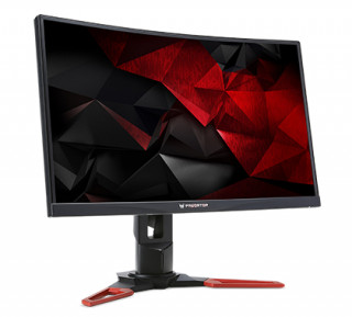 Acer 27" Predator Z271Ubmiphzx LED HDMI DisplayPort G-Sync 165Hz-es multimédiás ívelt gamer monitor PC