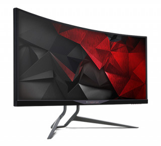 Acer 34" Predator X34P IPS LED HDMI DisplayPort G-Sync multimédiás ívelt gamer monitor PC