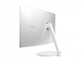 Samsung 27" C27H711QEU QLED WQHD HDMI Mini-Display port ívelt kijelzős fehér-ezüst monitor PC