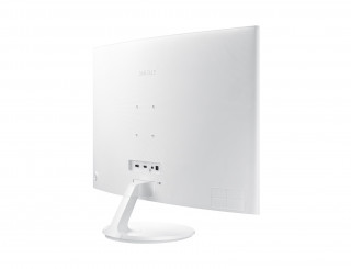 Samsung 31,5" C32F391FWU LED HDMI Display port ívelt kijelzős fehér monitor PC