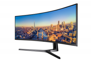 Samsung 49" C49J890DKU LED 4K HDMI Display port 144Hz ívelt kijelzős monitor PC