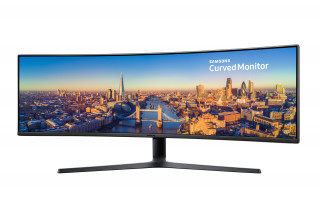 Samsung 49" C49J890DKU LED 4K HDMI Display port 144Hz ívelt kijelzős monitor PC