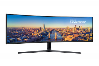 Samsung 49" C49J890DKU LED 4K HDMI Display port 144Hz ívelt kijelzős monitor PC