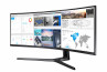 Samsung 49" C49J890DKU LED 4K HDMI Display port 144Hz ívelt kijelzős monitor thumbnail