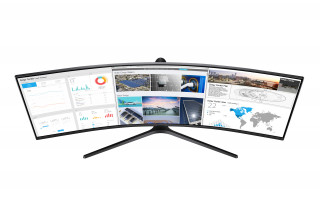 Samsung 49" C49J890DKU LED 4K HDMI Display port 144Hz ívelt kijelzős monitor PC