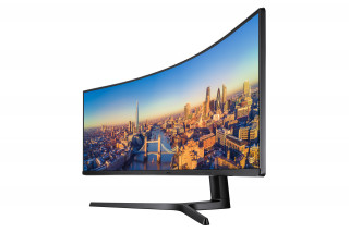 Samsung 49" C49J890DKU LED 4K HDMI Display port 144Hz ívelt kijelzős monitor PC