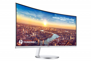 Samsung 34" C34J791WTU 2Thunderbolt HDMI Display port ívelt kijelzős szürke monitor PC