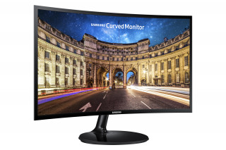 Samsung 23,5" C24F390FHU LED HDMI ívelt kijelzős monitor PC