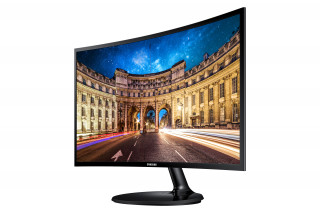 Samsung 23,5" C24F390FHU LED HDMI ívelt kijelzős monitor PC