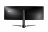 Samsung Ívelt LED 43,4", 120 Hz, 32:10, VA panel, 1800R, 3840x1200, VESA 100x100 thumbnail