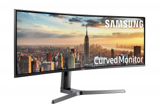 Samsung Ívelt LED 43,4", 120 Hz, 32:10, VA panel, 1800R, 3840x1200, VESA 100x100 PC