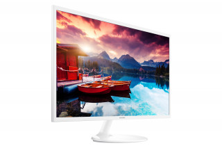 Samsung LED 31.5", 16:9, VA panel, SF351, 1920x1080, fényes fehér / kerek talp PC