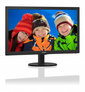 Philips LED monitor 243V5LHAB/00, V-line, 23.6'' 1920x108060Hz, 16:9, TN, 1ms, PC