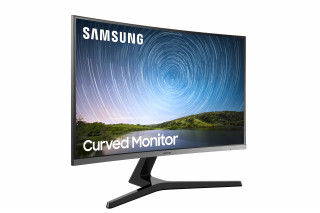 Samsung 26,9" C27R500FHU LED HDMI ívelt kijelzős kékes sötétszürke monitor PC