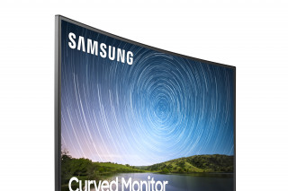 Samsung 26,9" C27R500FHU LED HDMI ívelt kijelzős kékes sötétszürke monitor PC