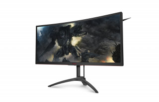 AOC AG352UCG6 Gaming ívelt 120Hz MVA 35" 3440x1440, 21:9, 300 cd/m2, 4ms, VGA, HDMI, DP, 2xUSB, hangszóró PC