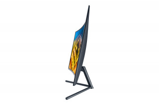 Samsung 31,5" U32R590C LED 4K HDMI Display port ívelt kijelzős kékes sötétszürke monitor PC