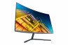 Samsung 31,5" U32R590C LED 4K HDMI Display port ívelt kijelzős kékes sötétszürke monitor thumbnail