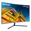 Samsung 31,5" U32R590C LED 4K HDMI Display port ívelt kijelzős kékes sötétszürke monitor thumbnail