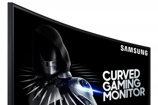 Samsung 27" C27RG50FQU LED 2HDMI Display port 240Hz ívelt kijelzős kék-szürke gamer monitor PC