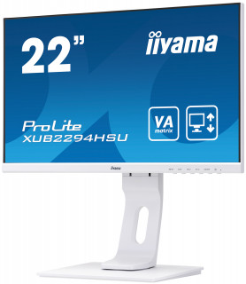 IIYAMA 54.6cm (21,5") XUB2294HSU-W1  16:9  HDMI+DP+2xUSB Lif PC