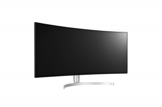 LG Monitor 34" - 34WK95C-W (Ívelt, NanoIPS; HDR™400; DCI-P3 98%; 21:9; 3440x1440; 1000:1; 5ms; 450cd; HDMIx2, DP; USB-C) PC