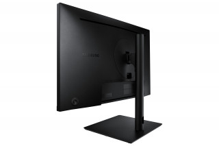 Samsung Monitor 27" - S27R650FDUX (IPS, 16:9, 1920x1080, 250cd/m2, 5ms, HDMI, DP, USB 3.0 x2, 2.0 x2, szürke) PC