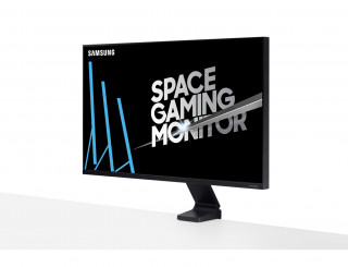 Samsung Monitor 32" - S32R750QEU (VA, 16:9, 2560x1440, 250cd/m2, 5ms, HDMI 2.0, Mini DisplayPort 1.2, fekete) PC