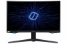 Samsung Monitor 27" - C27G75TQSU (VA, 16:9, 2560x1440, 350cd/m2, 1ms, DP1.4, HDMI, USB, fekete, ívelt) thumbnail